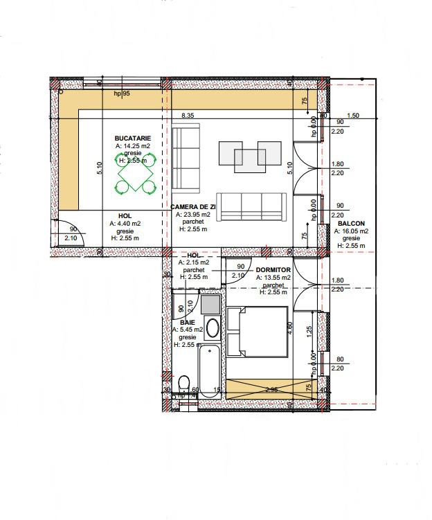 Apartament de vânzare 2 camere Borhanci - 27157AV | BLITZ Cluj-Napoca | Poza1