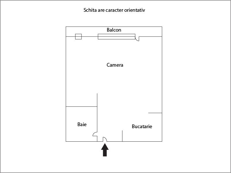 Garsonieră de vânzare Marasti - 27226AV | BLITZ Cluj-Napoca | Poza1