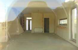 Casa cuplata de vanzare, 119 mp utili, semifinisata, 240 mp teren