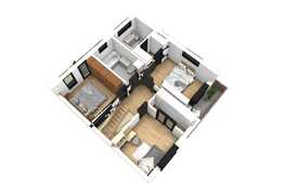 Casa cuplata 130 mp, teren 350 mp, gradina amenajata, front stradal 12 mp