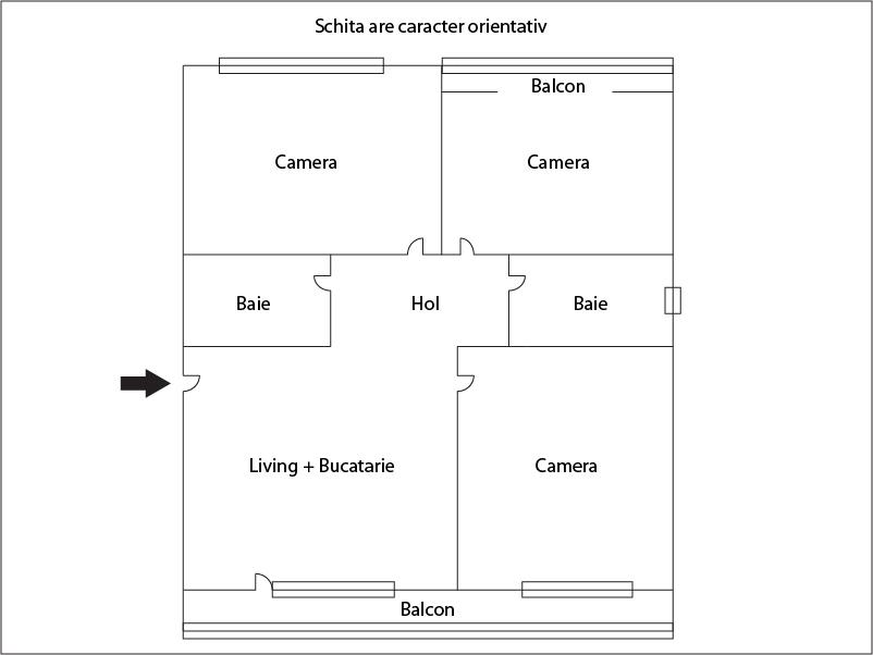 Apartament de vânzare 3 camere Marasti - 27342AV | BLITZ Cluj-Napoca | Poza1