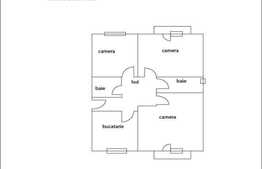 Vanzare apartament decomandat cu 3 camere in zona Interservisan