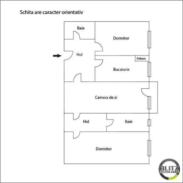 Apartament de vânzare 3 camere Gheorgheni - 2746AV | BLITZ Cluj-Napoca | Poza1