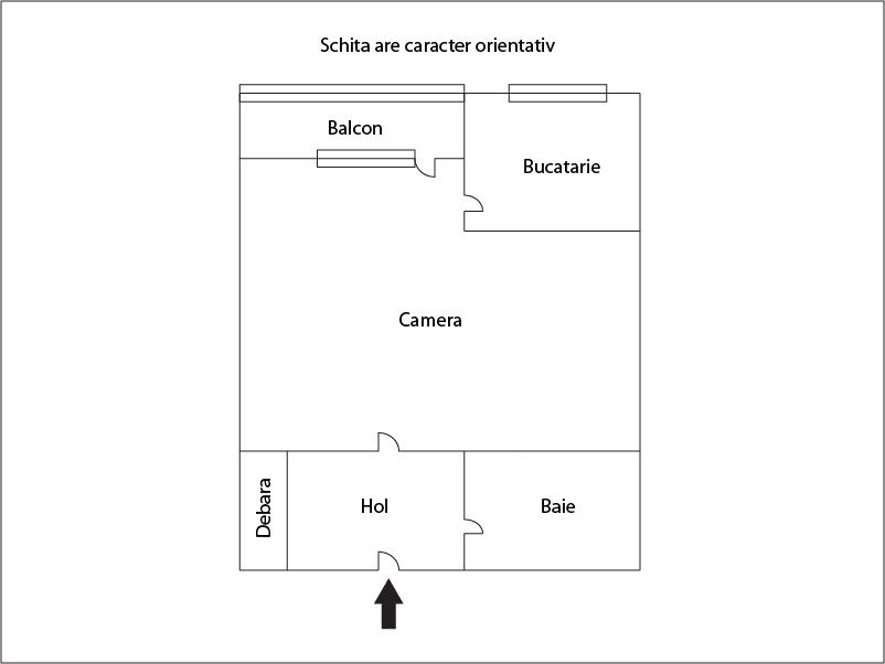 Garsonieră de vânzare Manastur - 27520AV | BLITZ Cluj-Napoca | Poza1