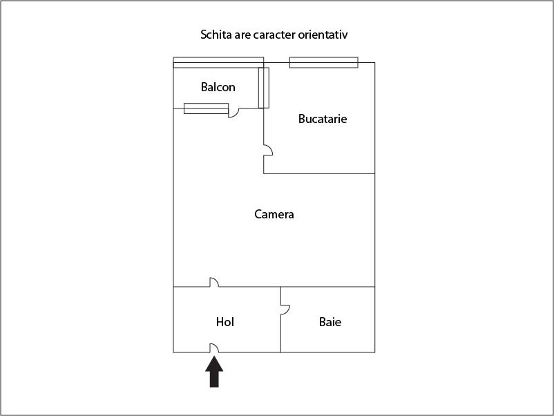 Garsonieră de vânzare Manastur - 27551AV | BLITZ Cluj-Napoca | Poza1