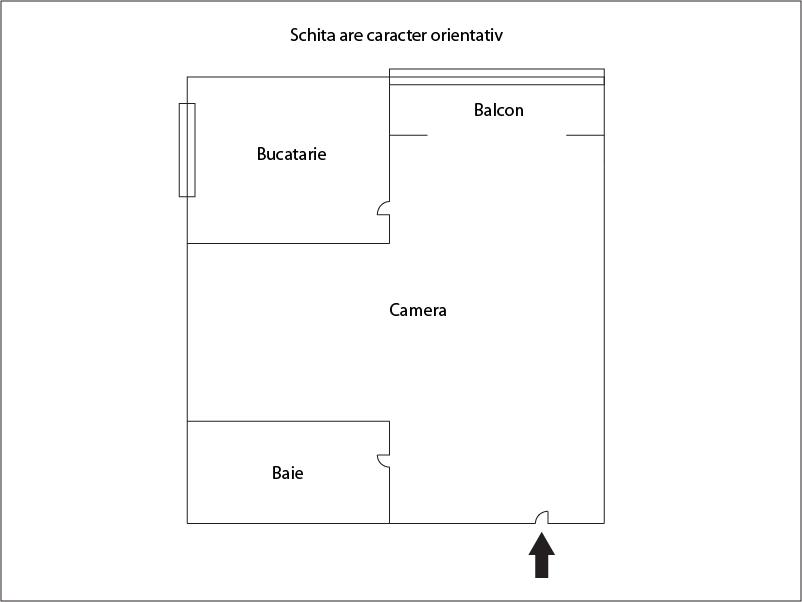 Garsonieră de vânzare Manastur - 27562AV | BLITZ Cluj-Napoca | Poza1