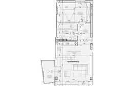 Apartament 2 camere, 57 mp, semifinisat, zona strazii Borhanciului