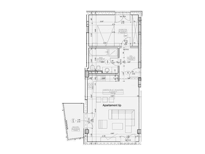 Apartament de vânzare 2 camere Borhanci - 27644AV | BLITZ Cluj-Napoca | Poza1