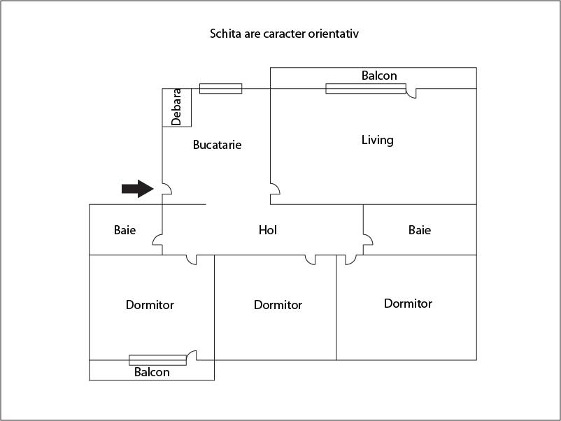 Apartament de vânzare 4 camere Marasti - 27646AV | BLITZ Cluj-Napoca | Poza1