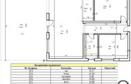 Apartament 3 camere, 104.15 mp, TERASA de 67 mp, semifinisat