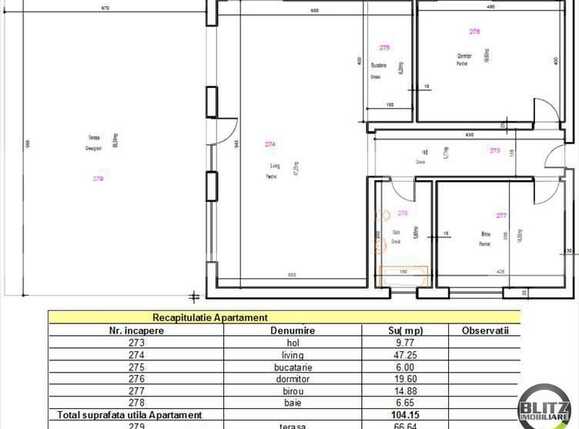 Apartament de vânzare 3 camere Floreşti - 2769AV | BLITZ Cluj-Napoca | Poza5
