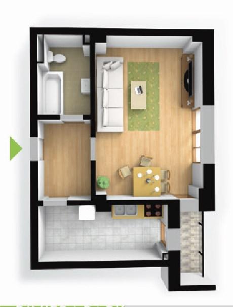 Garsonieră de vânzare Gheorgheni - 27698AV | BLITZ Cluj-Napoca | Poza1