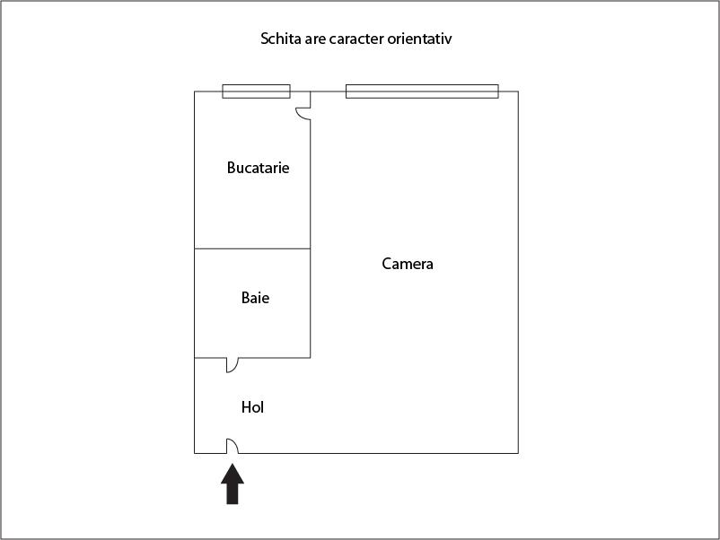 Garsonieră de vânzare Marasti - 27709AV | BLITZ Cluj-Napoca | Poza1