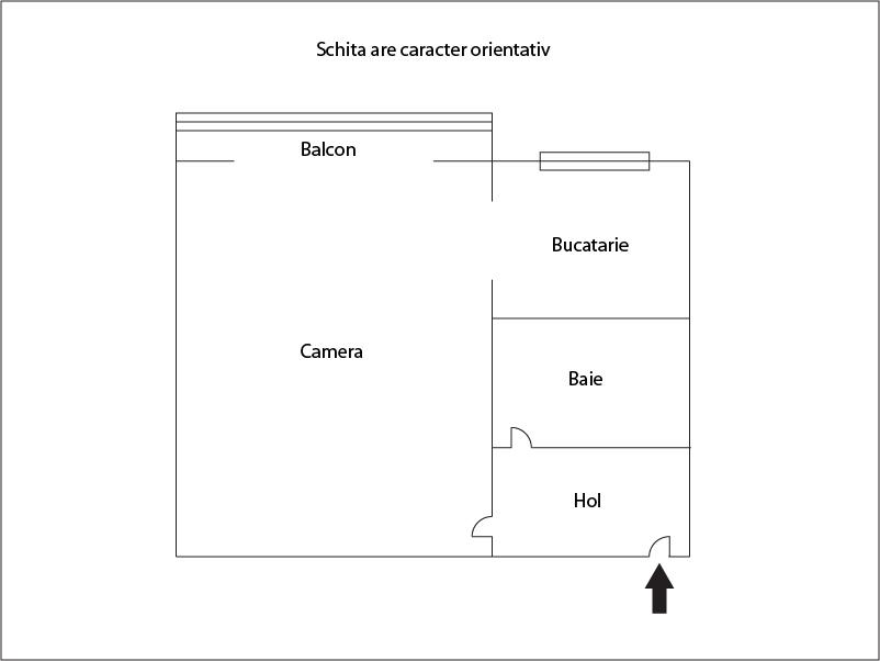 Garsonieră de vânzare Marasti - 27757AV | BLITZ Cluj-Napoca | Poza1