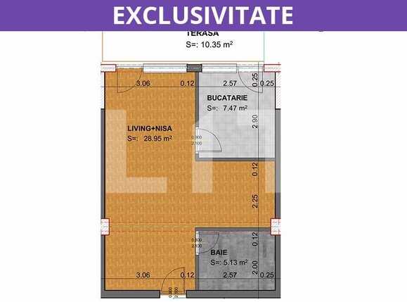 Garsonieră de vânzare Marasti - 27770AV | BLITZ Cluj-Napoca | Poza1