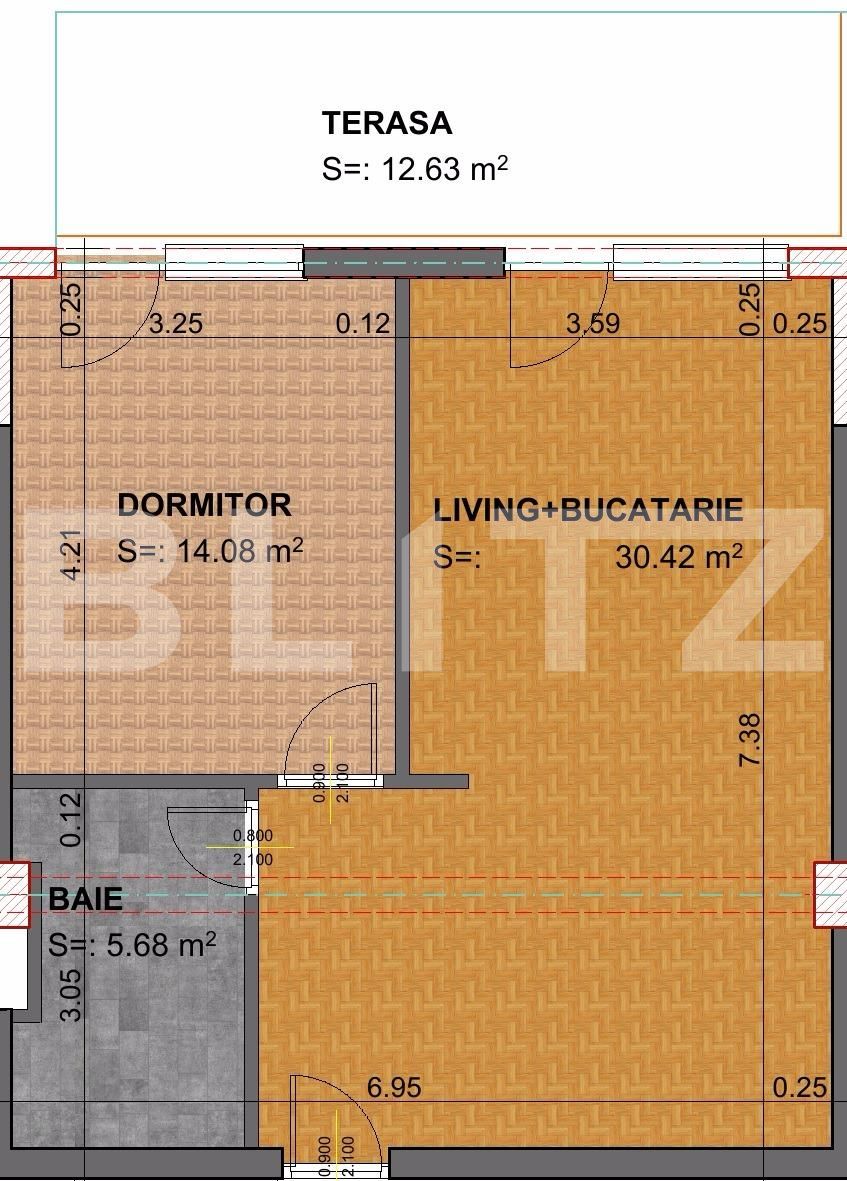 Apartament de vânzare 2 camere Marasti - 27774AV | BLITZ Cluj-Napoca | Poza2