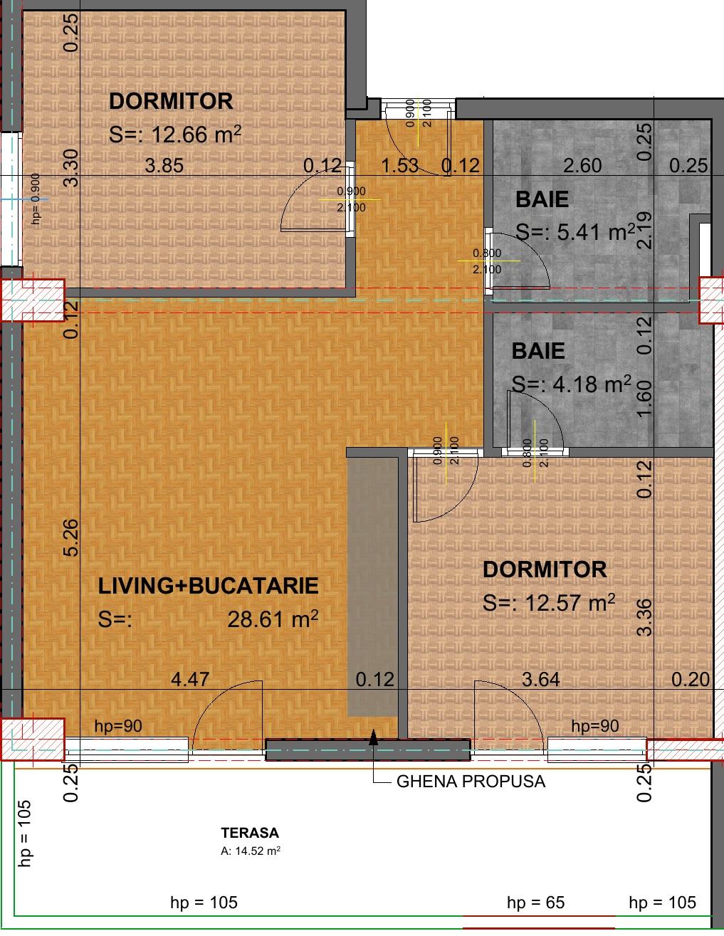 Apartament de vânzare 3 camere Marasti - 27776AV | BLITZ Cluj-Napoca | Poza1
