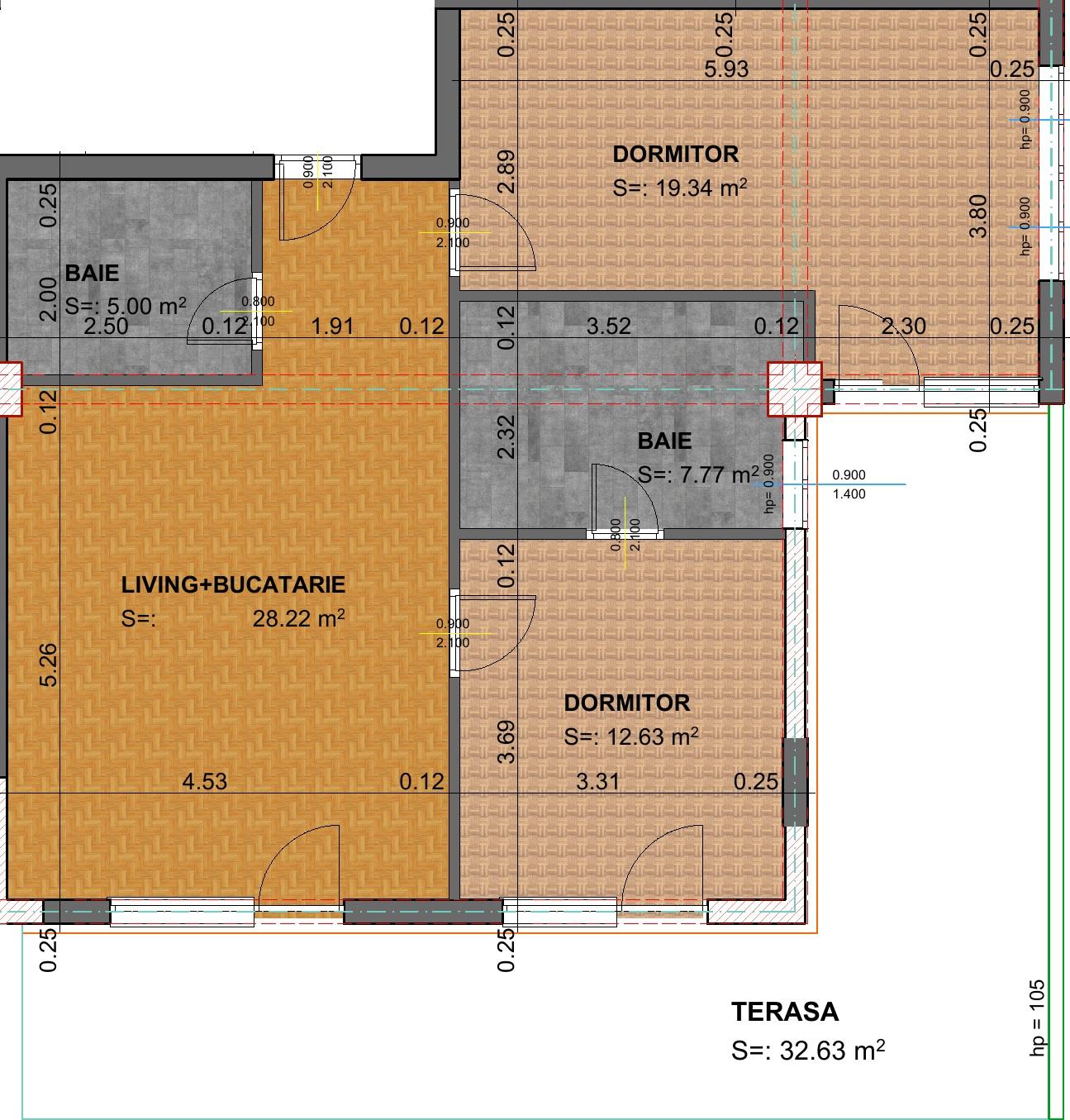 Apartament de vânzare 3 camere Marasti - 27779AV | BLITZ Cluj-Napoca | Poza1