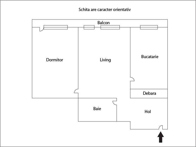 Apartament de vânzare 2 camere Andrei Mureşanu - 27818AV | BLITZ Cluj-Napoca | Poza1