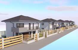 Casa individuala, semifinisata, 117 mp utili, 500mp teren! 