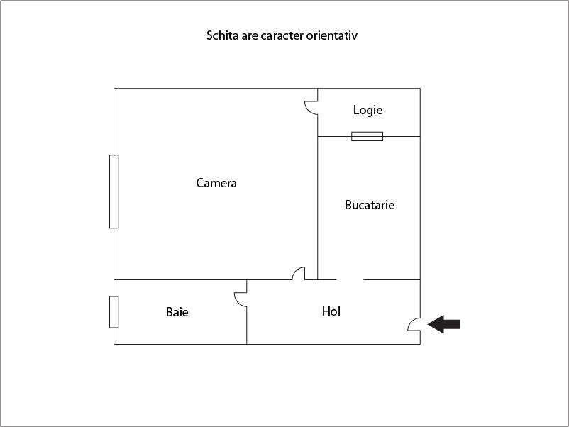 Garsonieră de vânzare Gruia - 27845AV | BLITZ Cluj-Napoca | Poza1
