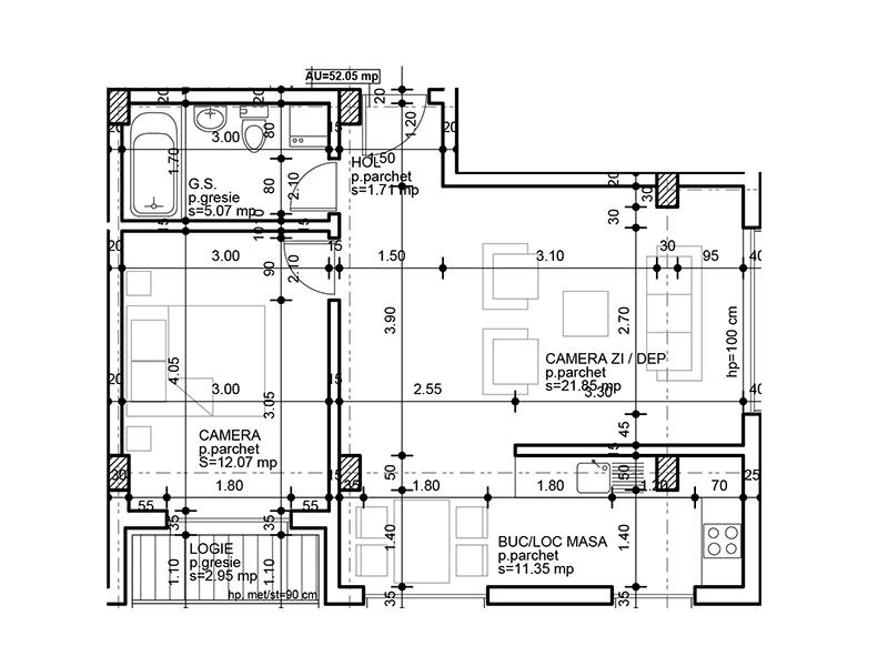 Apartament de vânzare 2 camere Borhanci - 27967AV | BLITZ Cluj-Napoca | Poza1