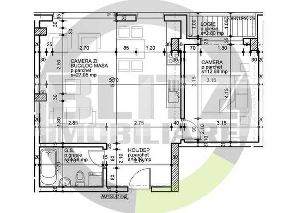 Apartament de vânzare 2 camere Borhanci - 27968AV | BLITZ Cluj-Napoca | Poza1