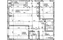 3 camere, 75 mp, etaj intermediar, finisat modern, zona Calea Borhanciului
