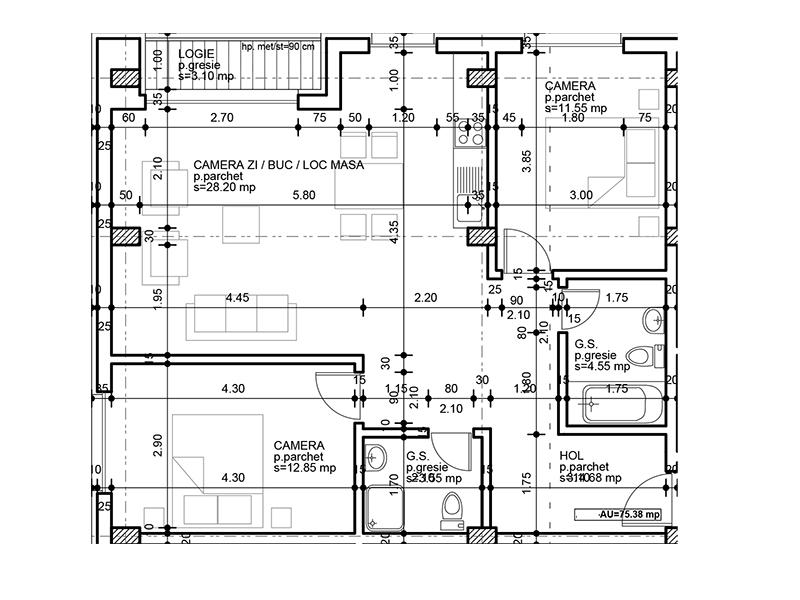 Apartament de vânzare 3 camere Borhanci - 27969AV | BLITZ Cluj-Napoca | Poza1