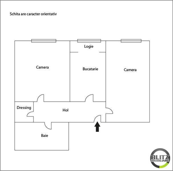 Apartament de vânzare 2 camere Grigorescu - 280AV | BLITZ Cluj-Napoca | Poza1