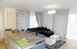 Apartament cu 3 camere, 87 mp, terasa, mobilat modern, garaj, zona Bonjour Residence