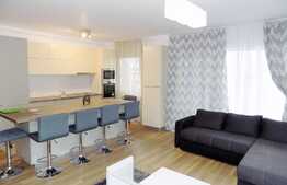 Apartament cu 3 camere, 87 mp, terasa, mobilat modern, garaj, zona Bonjour Residence