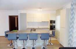 Apartament cu 3 camere, 87 mp, terasa, mobilat modern, garaj, zona Bonjour Residence