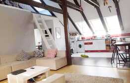 Mansarda spatioasa si luminoasa cu 70 mp utili!