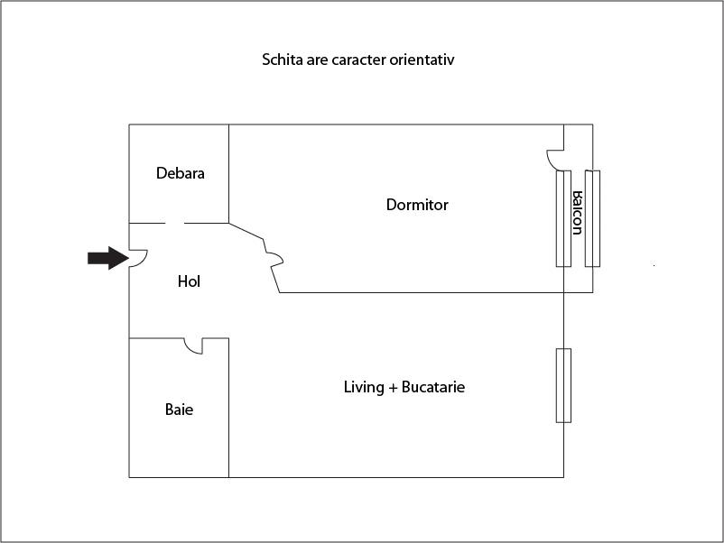 Garsonieră de vânzare Floreşti - 28071AV | BLITZ Cluj-Napoca | Poza1