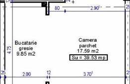 Garsoniera de 39.53 mp, balcon! Finalizare mai 2018! 