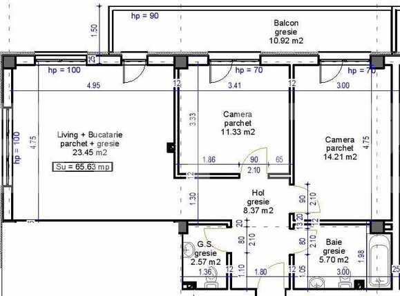Apartament de vânzare 3 camere Floreşti - 28223AV | BLITZ Cluj-Napoca | Poza1