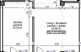 Apartament de vanzare cu 2 camere, 51.22 mp! Finalizare 2018! Zona Terra!