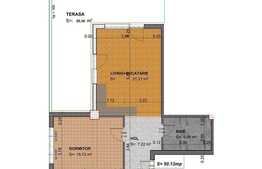 Apartament 2 camere 50,13 mp, semifinisat, zona Leroy Merlin!