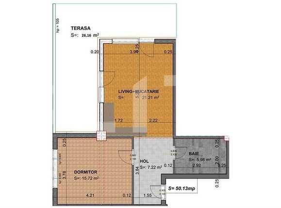 Apartament de vânzare 2 camere Marasti - 28288AV | BLITZ Cluj-Napoca | Poza1