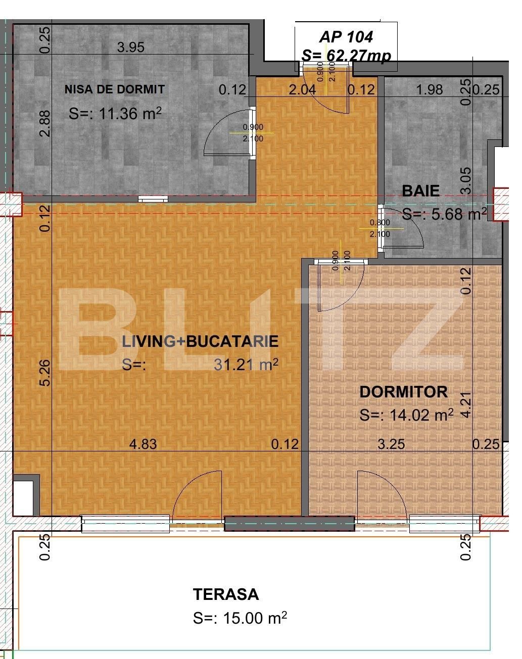 Apartament de vânzare 3 camere Marasti - 28290AV | BLITZ Cluj-Napoca | Poza2