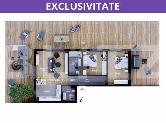 Apartament de vânzare 3 camere Iris - 28292AV | BLITZ Cluj-Napoca | Poza1