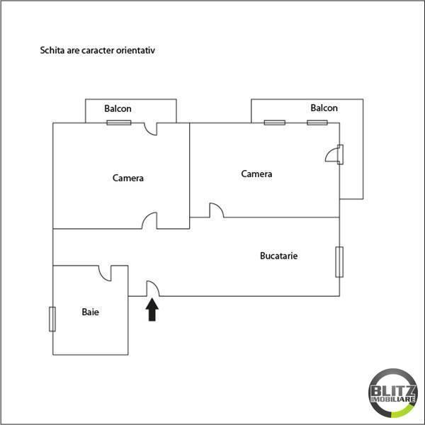 Apartament de vânzare 2 camere Floreşti - 283AV | BLITZ Cluj-Napoca | Poza1