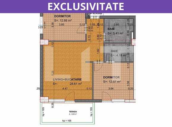 Apartament de vânzare 3 camere Marasti - 28301AV | BLITZ Cluj-Napoca | Poza1