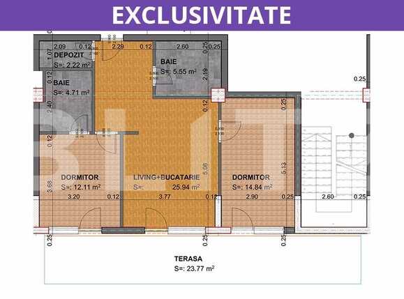 Apartament de vânzare 3 camere Marasti - 28304AV | BLITZ Cluj-Napoca | Poza1