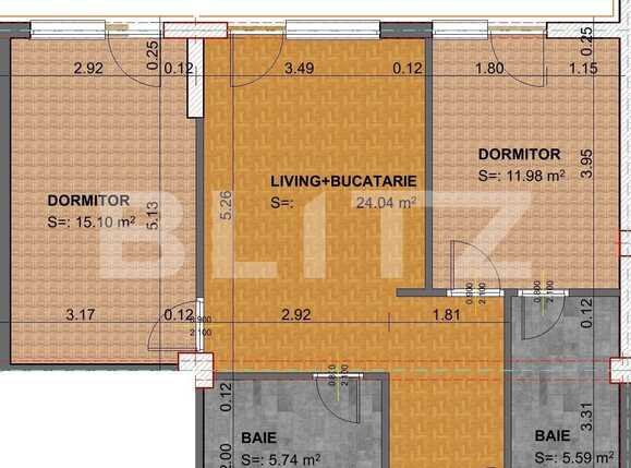 Apartament de vânzare 3 camere Marasti - 28305AV | BLITZ Cluj-Napoca | Poza1