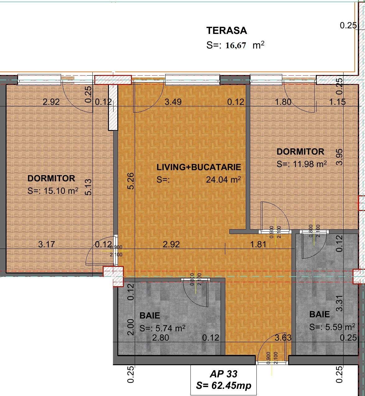 Apartament de vânzare 3 camere Marasti - 28305AV | BLITZ Cluj-Napoca | Poza1
