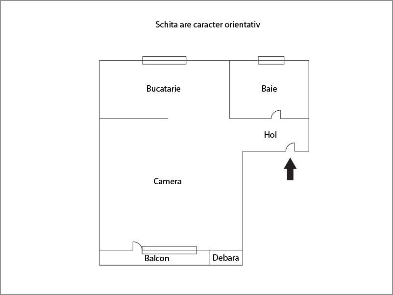 Garsonieră de vânzare Manastur - 28328AV | BLITZ Cluj-Napoca | Poza1