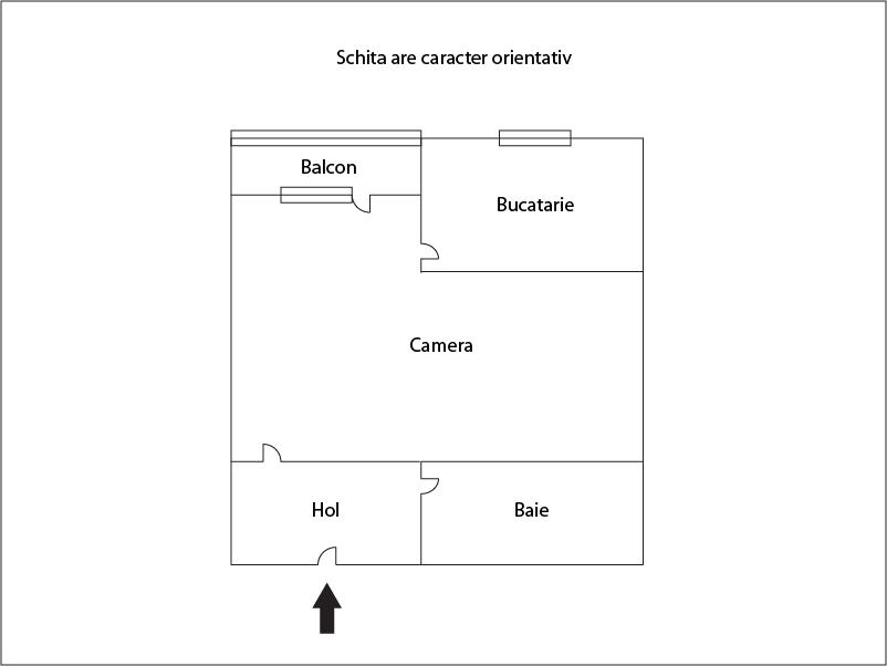 Garsonieră de vânzare Gheorgheni - 28339AV | BLITZ Cluj-Napoca | Poza1