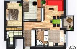 Vanzare 3 camere, 66 mp, semifinisat, zona Edgar Quinet